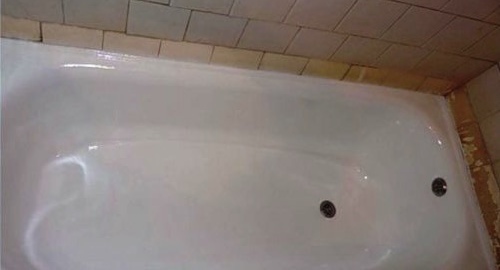 Реставрация ванны жидким акрилом | Серпуховская